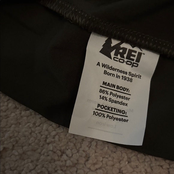 REI dark olive green dress knee length - Picture 7 of 7